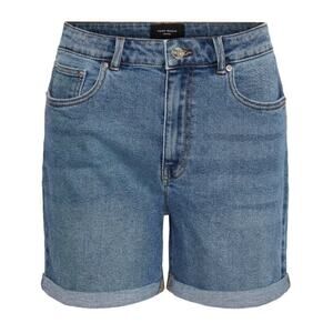 Vero Moda NWT Joana High Rise Mom Denim Jean Shorts with Stretch  Size XS